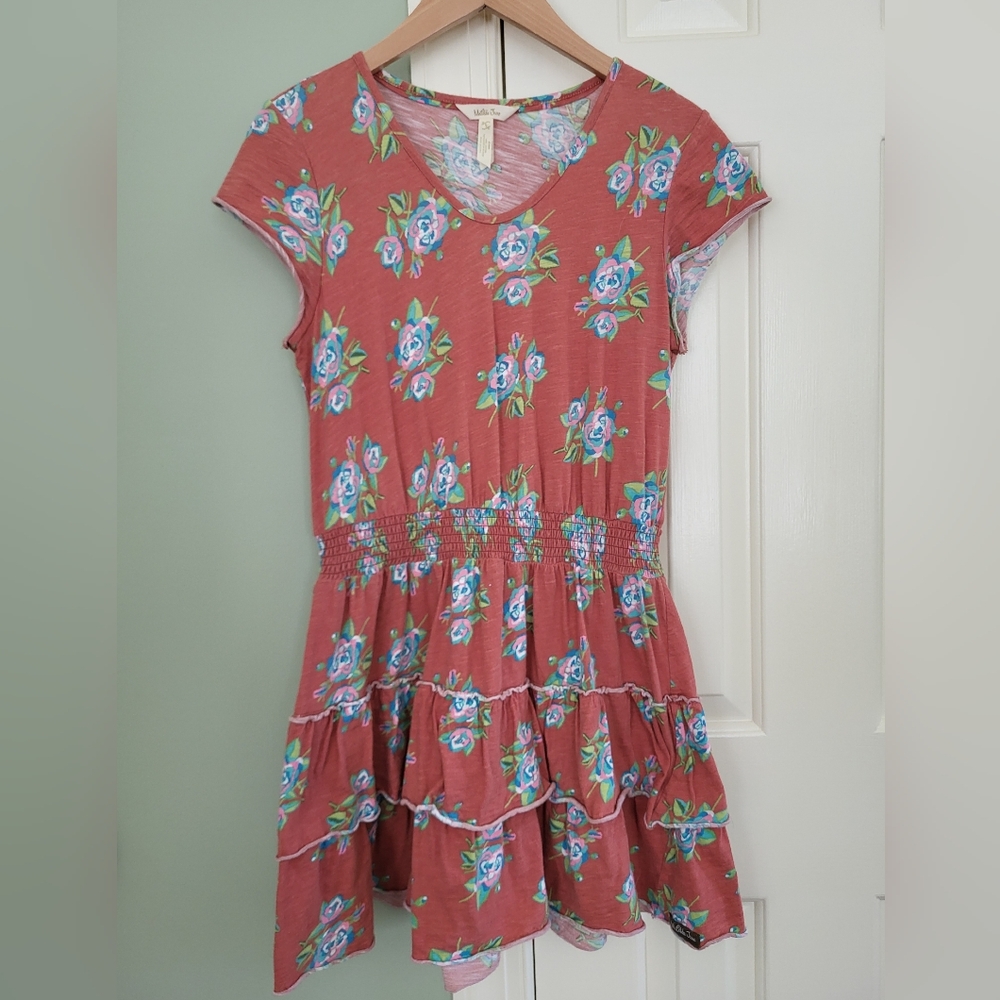 Matilda Jane womens floral ruffle dress